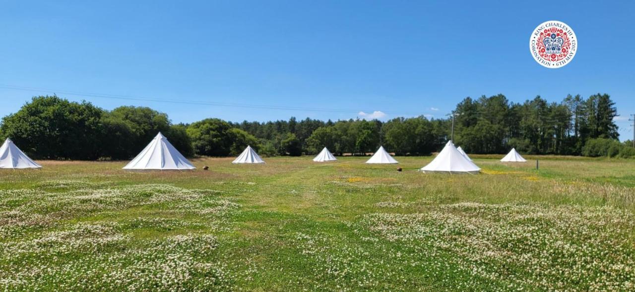 Dorset Glamping Fields 호텔 Corfe Mullen 외부 사진
